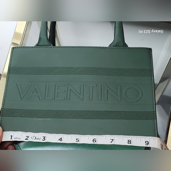 Beautiful Dark Green Valentino Handbag - Picture 8 of 10